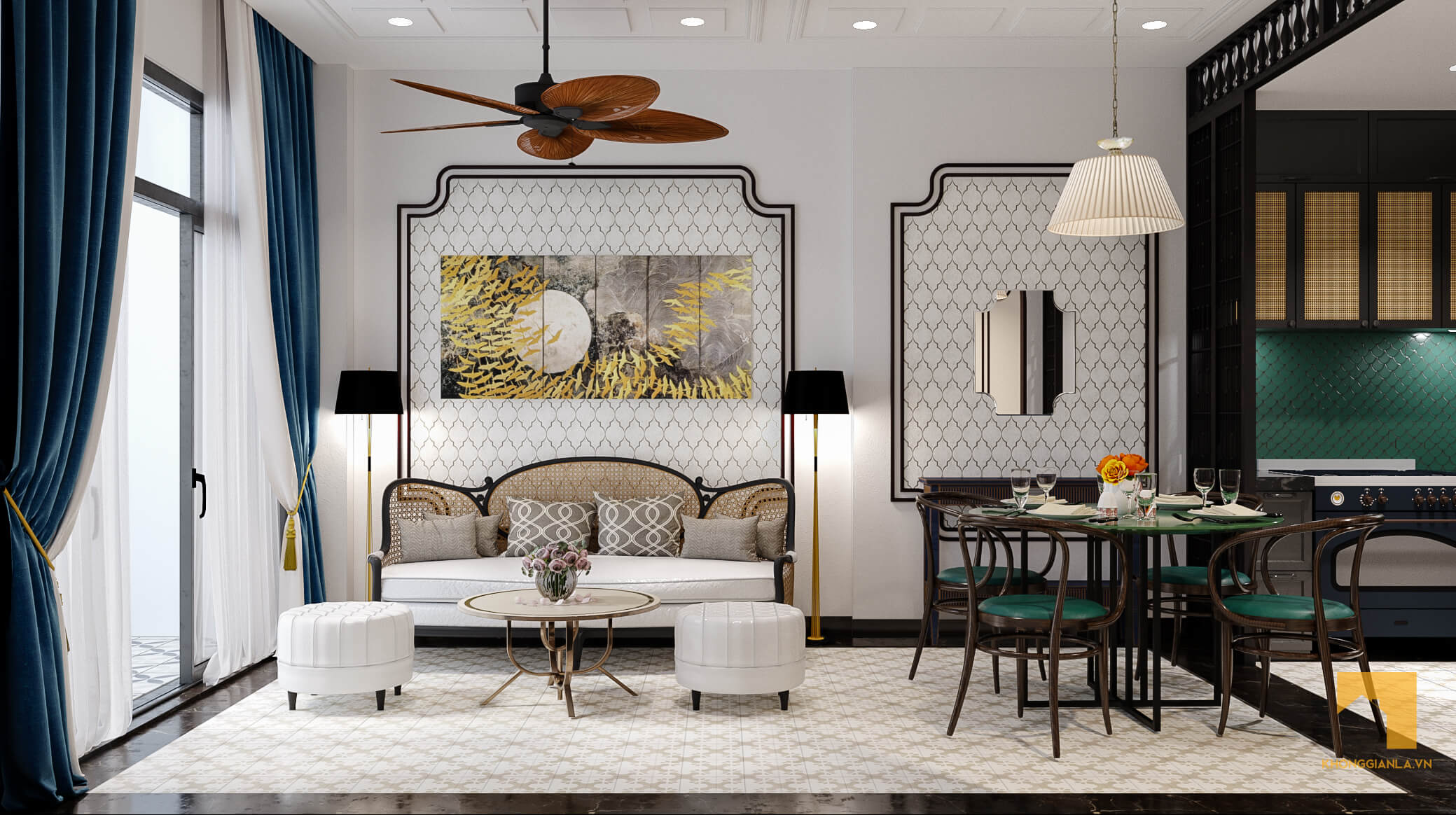 Thiết Kế Nội Thất Phong Cách Cổ Điển